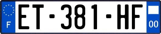 ET-381-HF