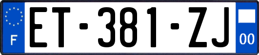 ET-381-ZJ