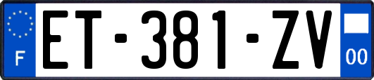 ET-381-ZV