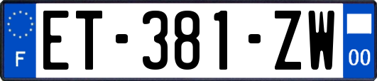 ET-381-ZW