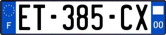 ET-385-CX