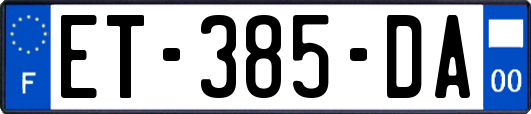 ET-385-DA