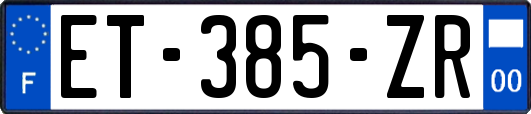 ET-385-ZR