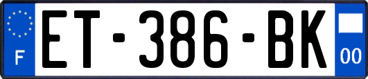 ET-386-BK