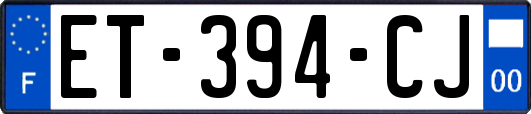 ET-394-CJ