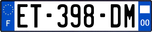 ET-398-DM