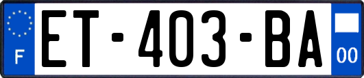 ET-403-BA