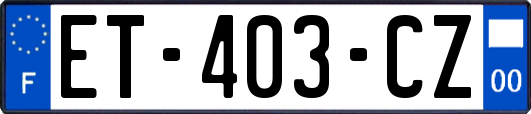 ET-403-CZ