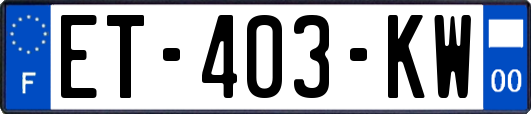 ET-403-KW