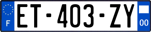 ET-403-ZY