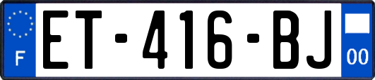 ET-416-BJ