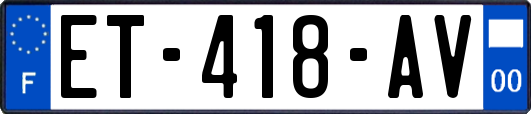 ET-418-AV