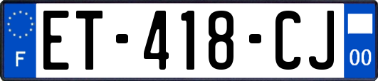 ET-418-CJ
