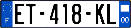 ET-418-KL