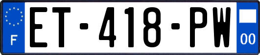 ET-418-PW