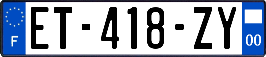 ET-418-ZY