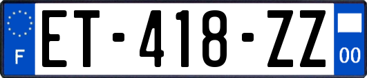 ET-418-ZZ