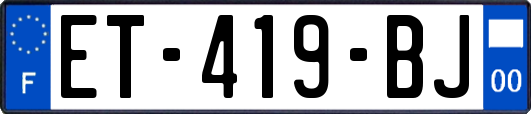 ET-419-BJ