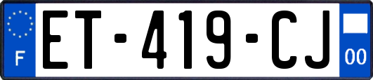 ET-419-CJ