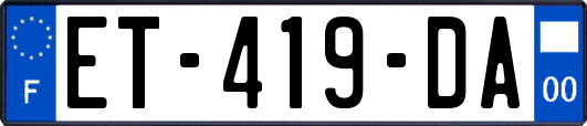 ET-419-DA