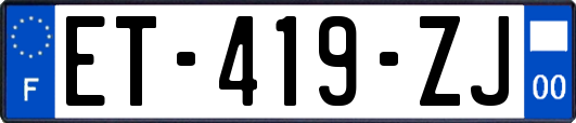 ET-419-ZJ