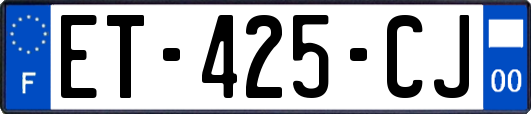 ET-425-CJ