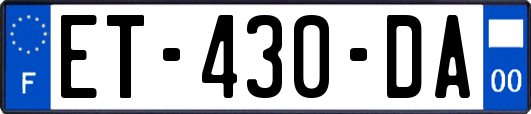 ET-430-DA