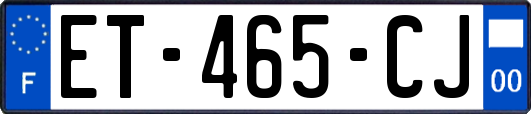 ET-465-CJ