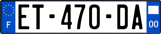 ET-470-DA