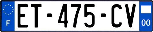 ET-475-CV