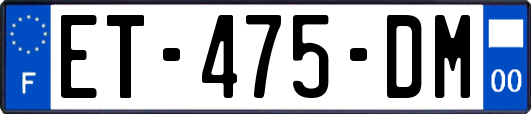 ET-475-DM