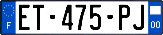 ET-475-PJ