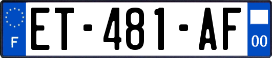 ET-481-AF