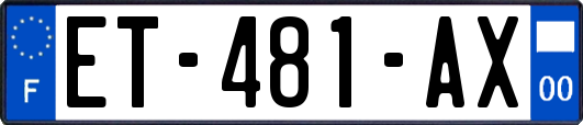 ET-481-AX