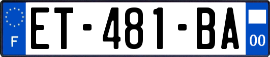 ET-481-BA
