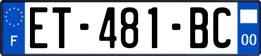 ET-481-BC