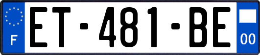 ET-481-BE
