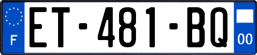 ET-481-BQ