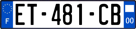 ET-481-CB