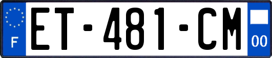 ET-481-CM