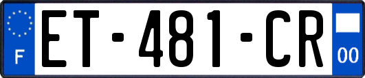 ET-481-CR