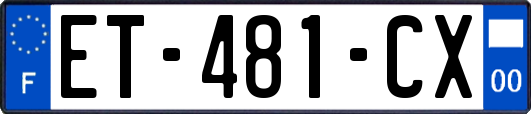 ET-481-CX