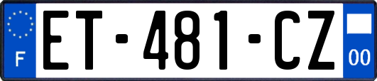 ET-481-CZ