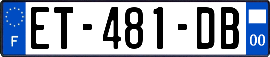 ET-481-DB