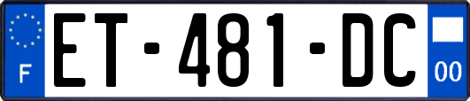 ET-481-DC