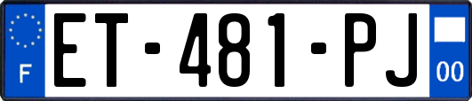 ET-481-PJ