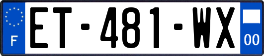 ET-481-WX