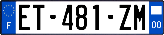 ET-481-ZM