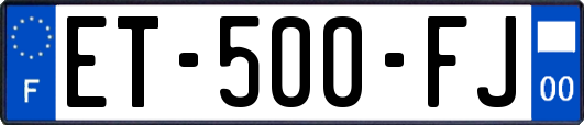 ET-500-FJ