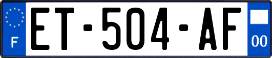 ET-504-AF